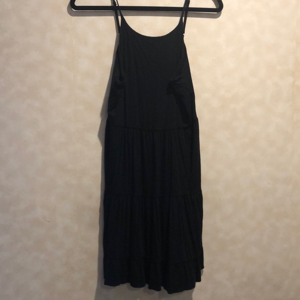 Black babydoll dress